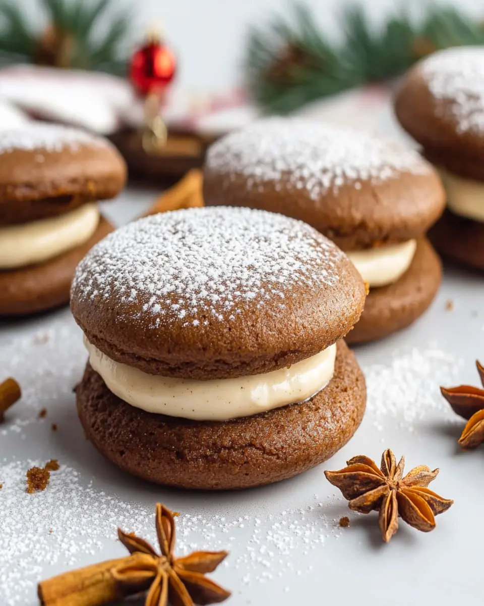 Gingerbread Whoopie Pies First Image First Image
