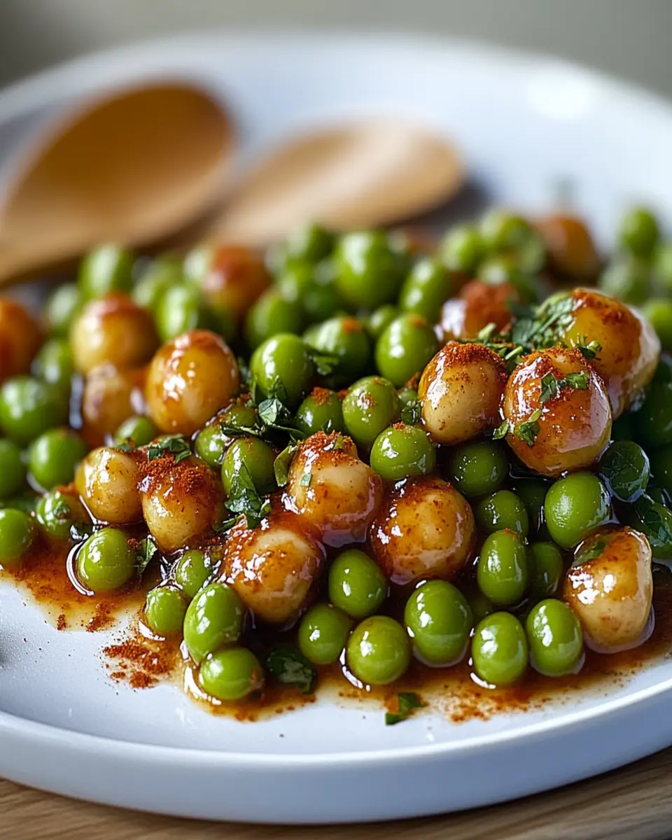 Irresistible Smoked Paprika Buttered Peas Recipe First Image First Image