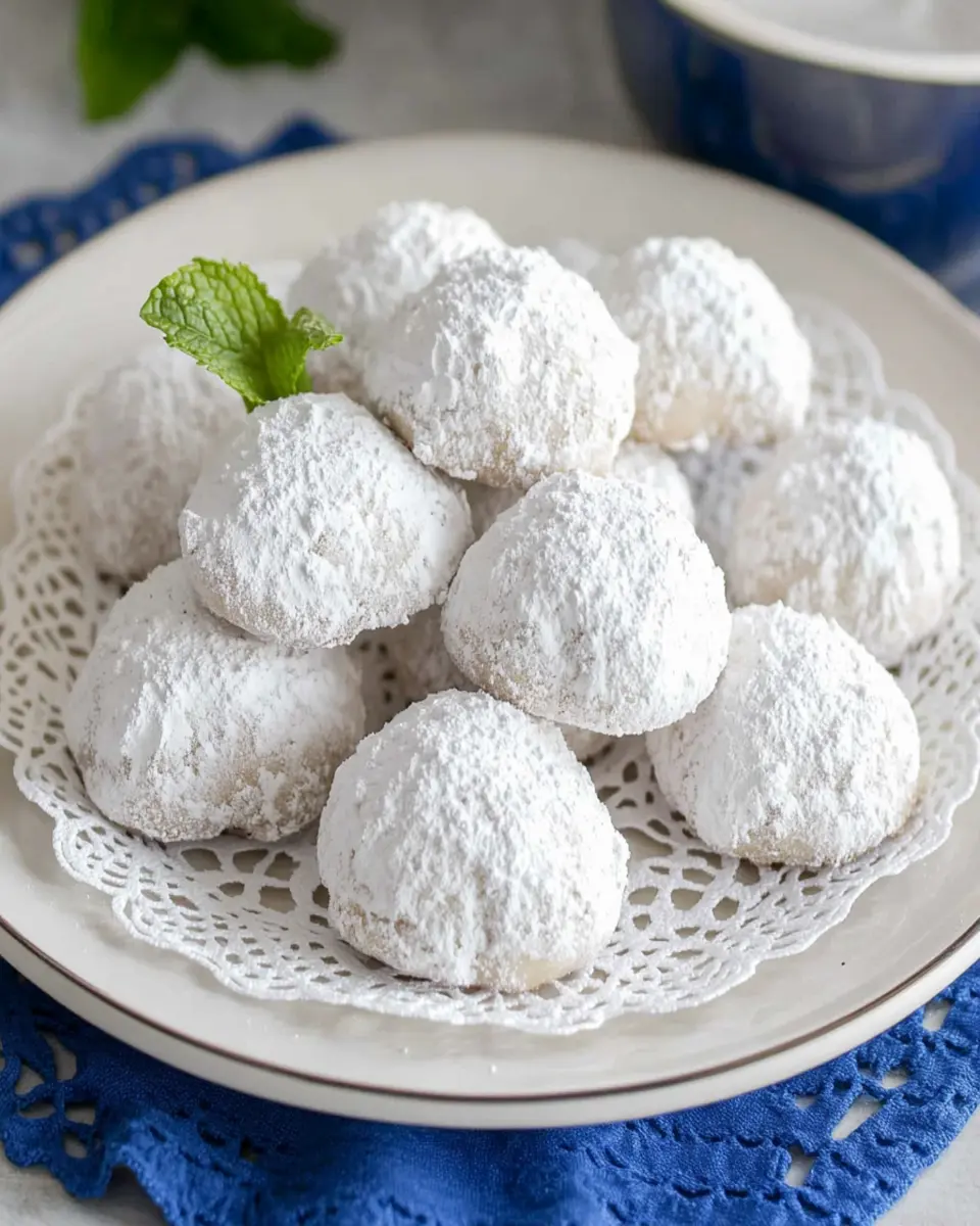 Mexican Wedding Cookies First Image First Image
