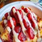 Strawberry Bread Pudding First Image First Image