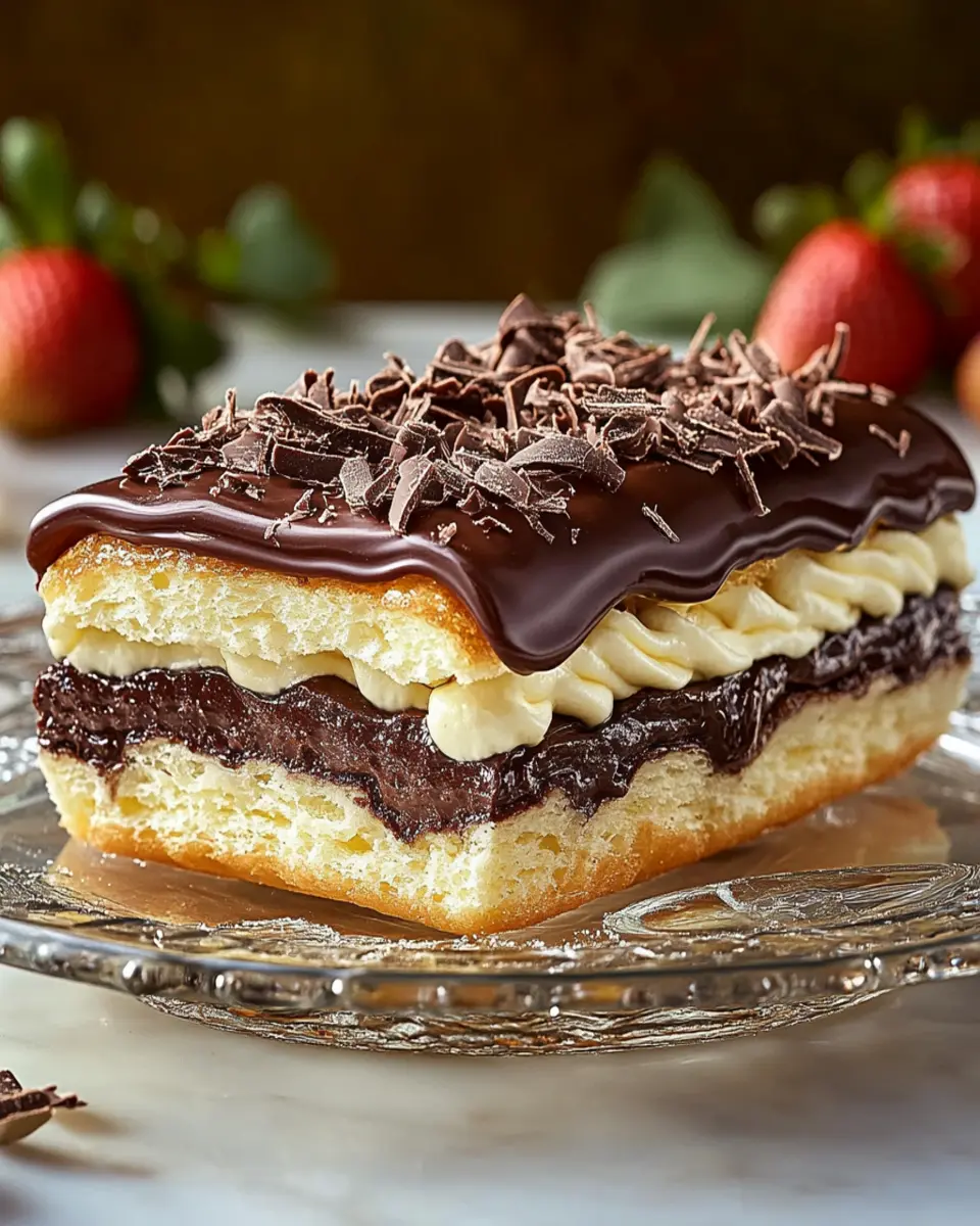 Irresistible Chocolate Eclair Dessert Recipe You’ll Love First Image First Image