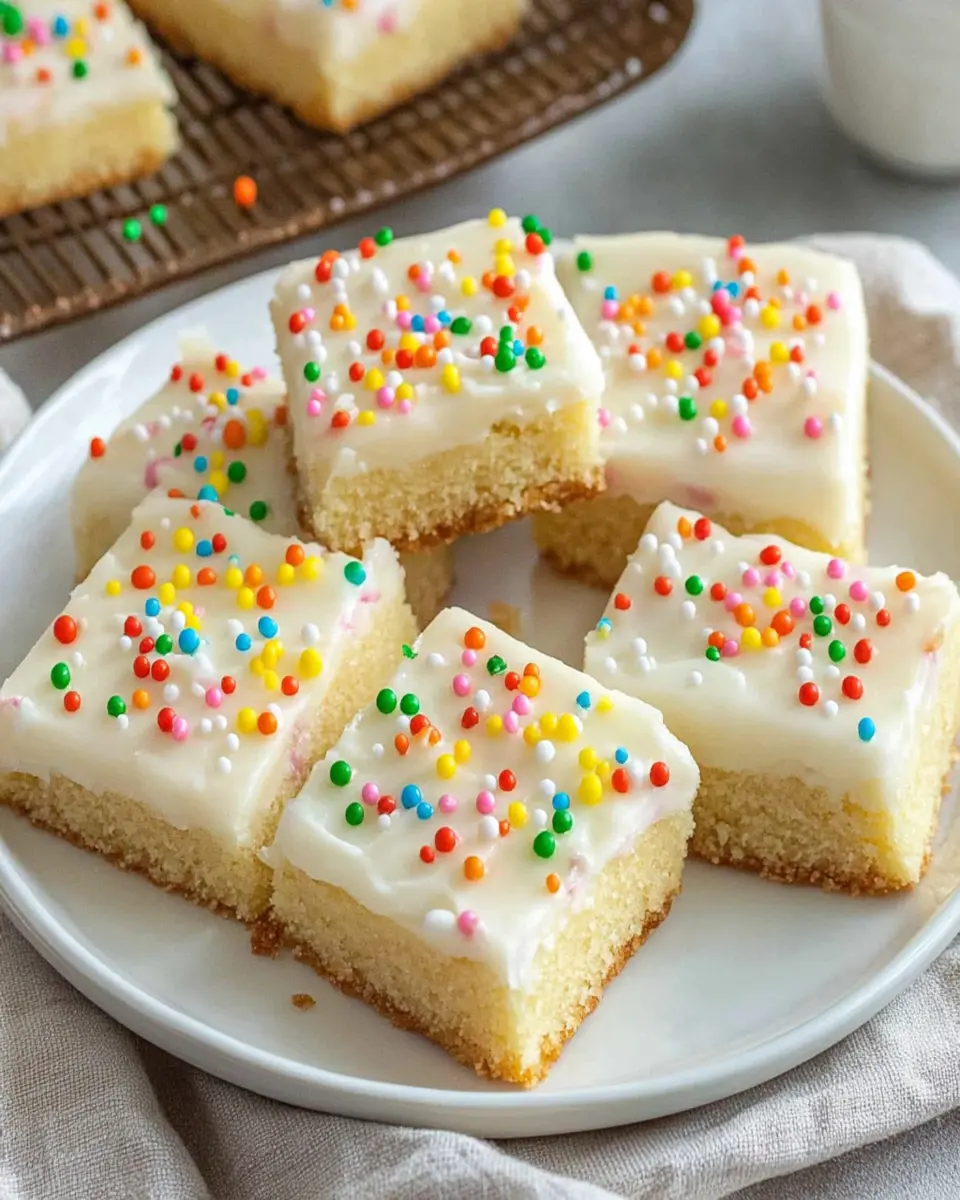 Sugar Cookie Bars First Image First Image