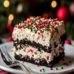No-Bake Christmas Oreo Lasagna First Image First Image