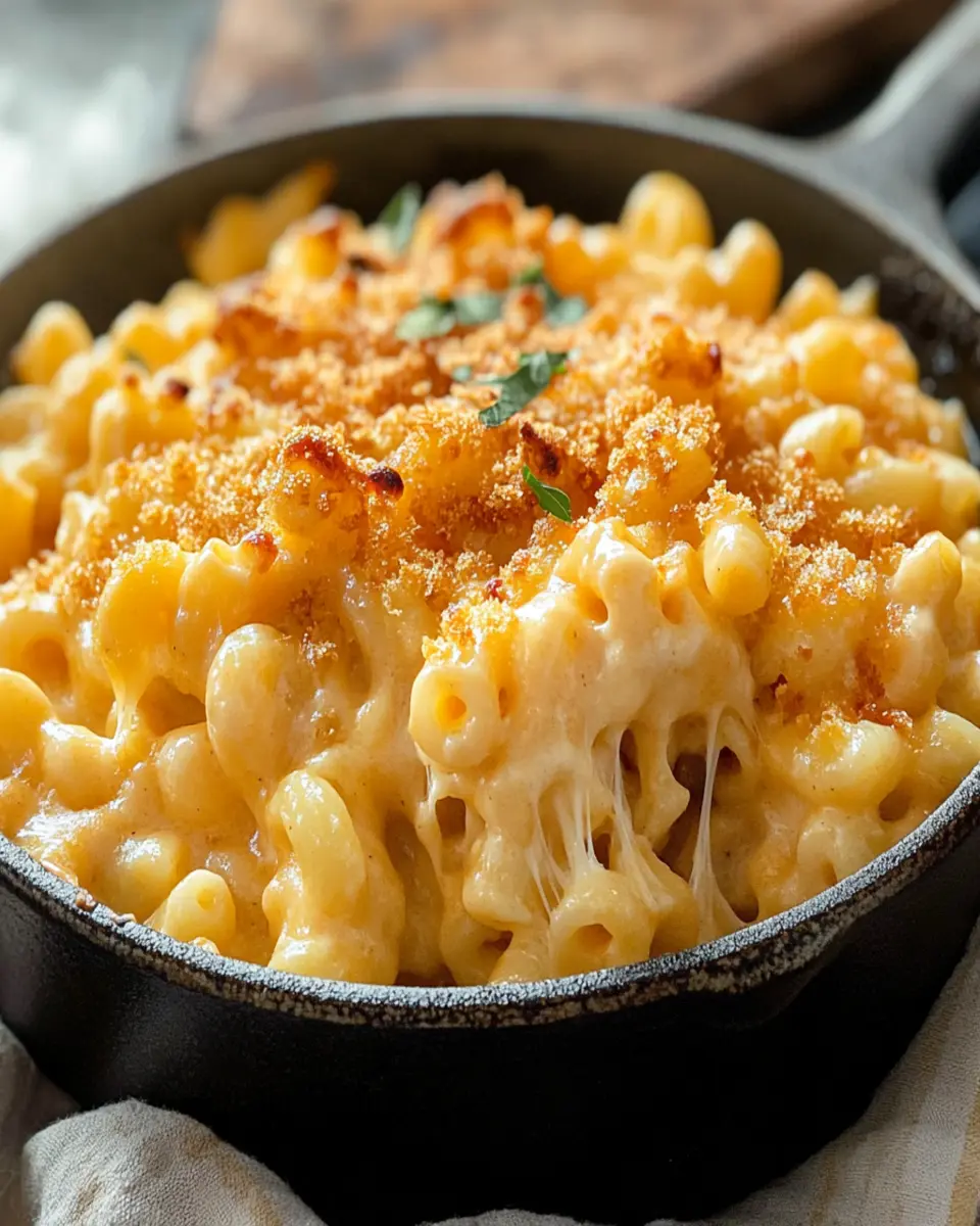Traeger Smoked Mac and Cheese First Image First Image
