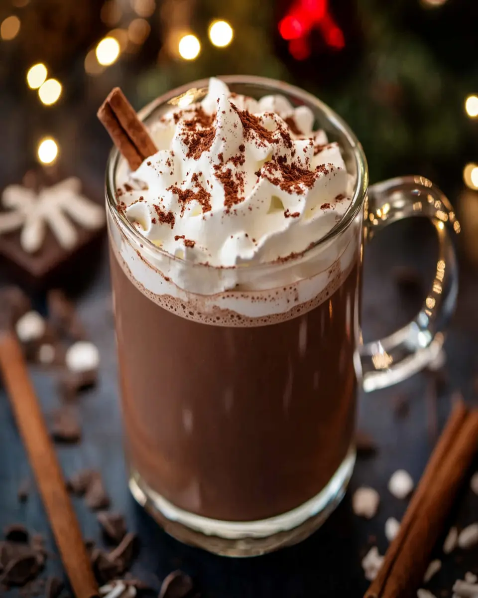 Bourbon Hot Chocolate Recipe First Image First Image