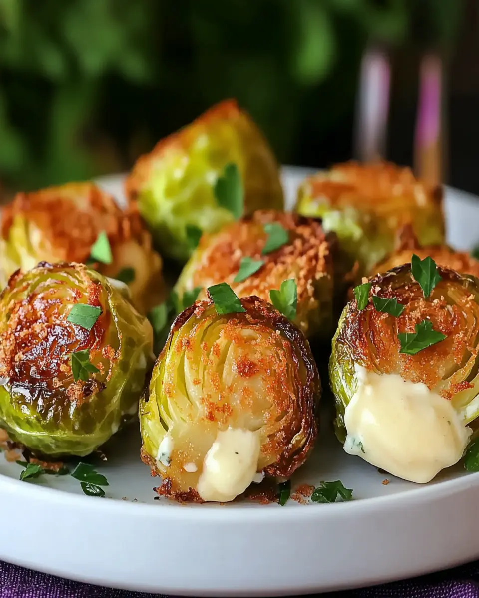 Tasty Boursin Brussels Sprouts: Creamy, Crispy Delight First Image First Image