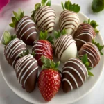 Valentine Chocolate-Covered Strawberries : Romantic & Irresistibly Easy First Image First Image