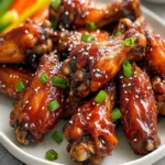Irresistible Gochujang Glazed Wings Recipe – Sweet & Spicy! First Image First Image