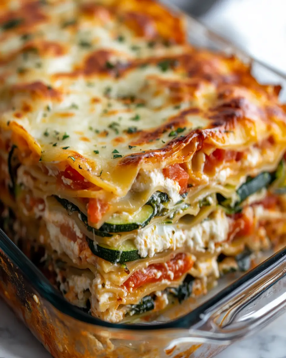 Garden Vegetable Lasagna First Image First Image