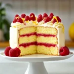 Lemon Raspberry Cake Recipe First Image First Image