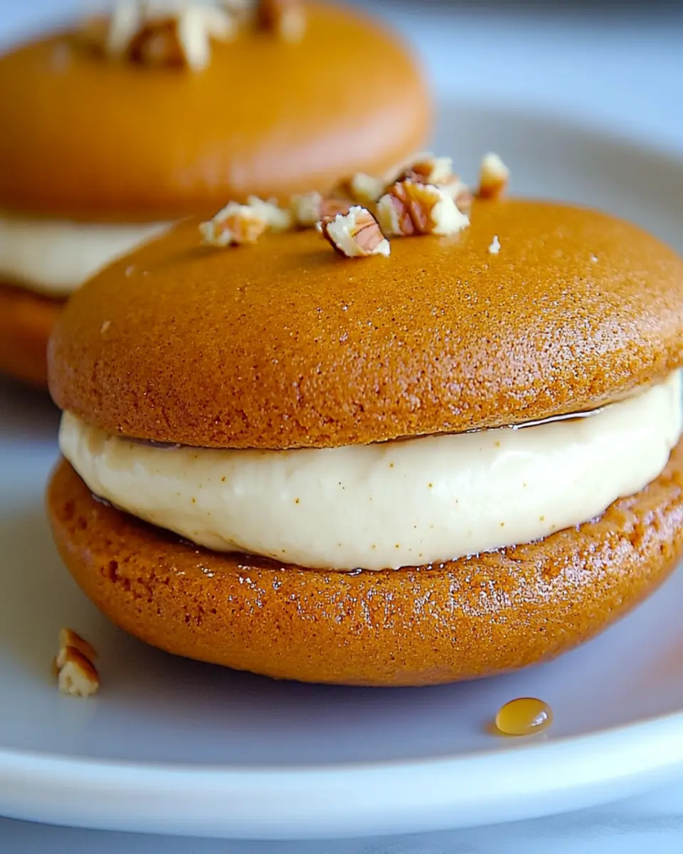 Irresistible Maple Pumpkin Whoopie Pies Recipe to Try Now First Image First Image