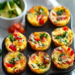 Mini Breakfast Omelets in a Muffin Tin (Easy Make-Ahead Recipe) First Image First Image