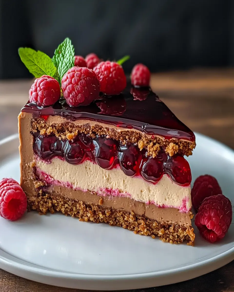 Peanut Butter Jelly Cheesecake Cake – Delicious PB&J Layered Dessert Recipe First Image First Image
