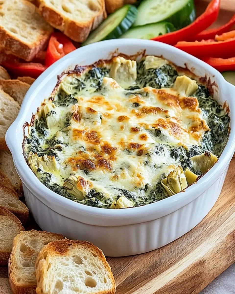 Irresistible Spinach and Artichoke Dip Recipe to Savor First Image First Image