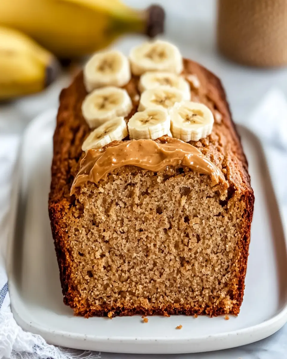 Peanut Butter Banana Bread First Image First Image