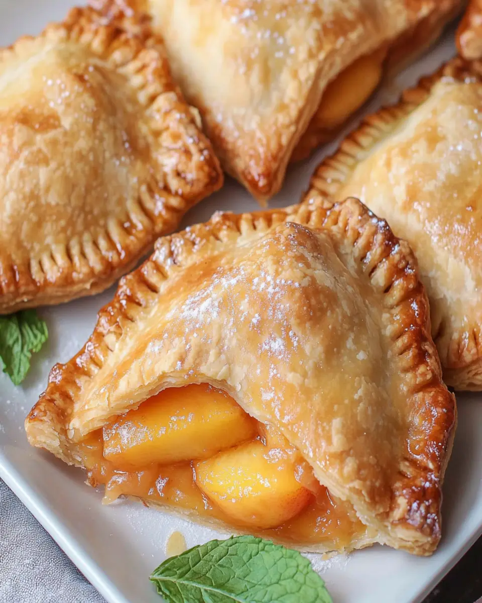 Peach Hand Pies First Image First Image