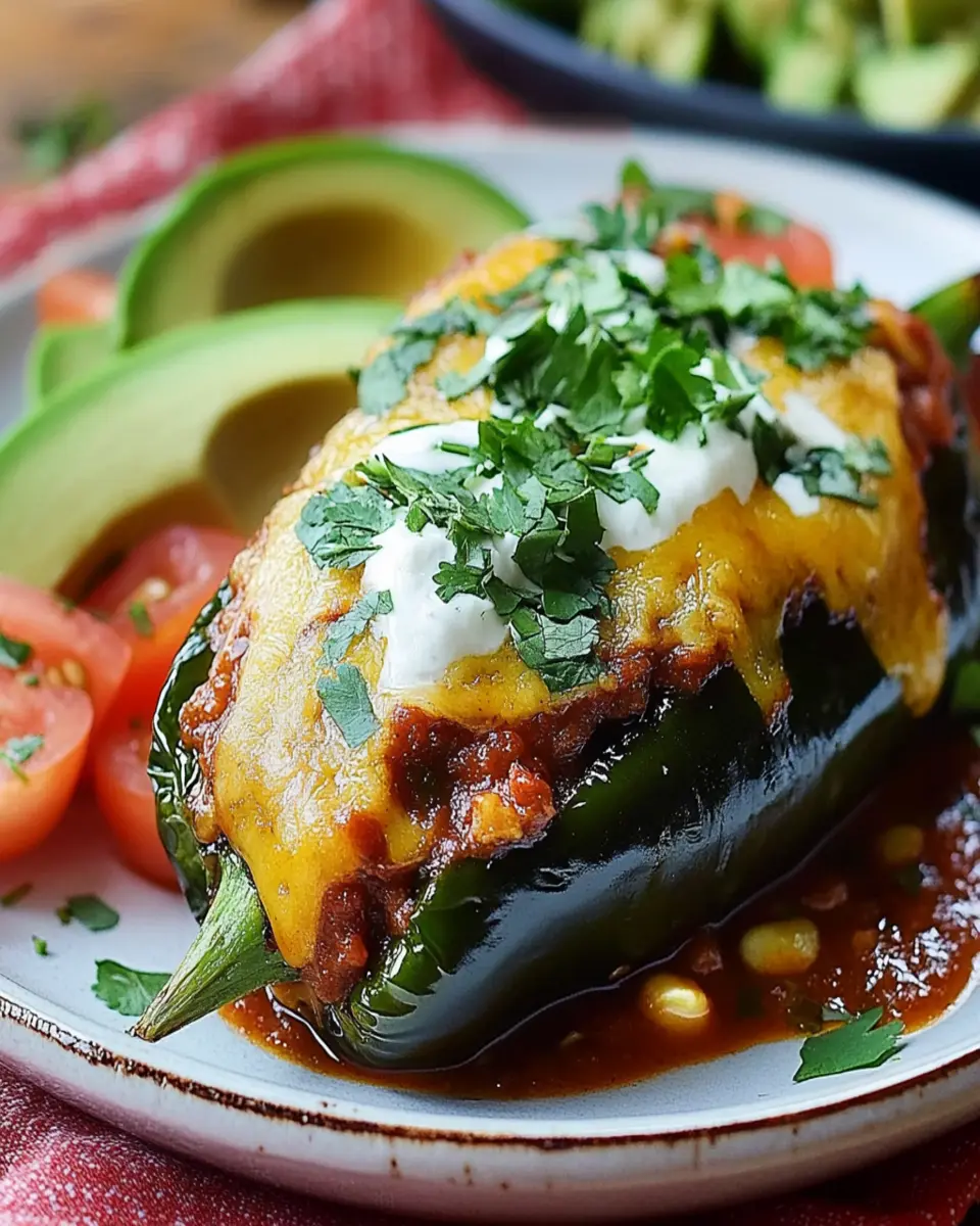 Easy Baked Chili Rellenos First Image First Image