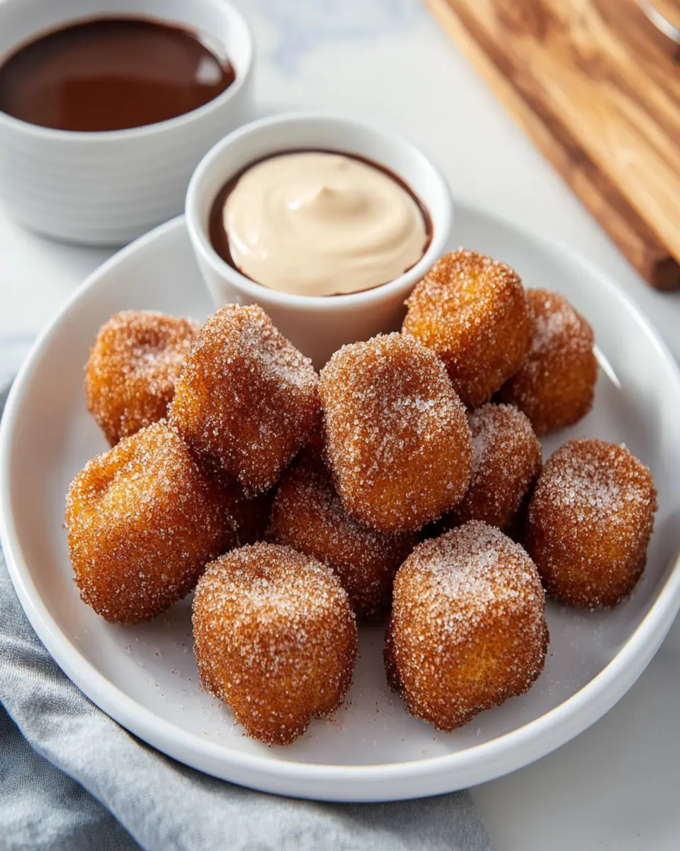 Healthy Air Fryer Churro Bites : Light, Crispy & Cinnamon-Sweet First Image First Image