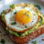 Crispy Parmesan Egg & Avocado Toast : Crunchy, Creamy, Totally Addictive First Image First Image