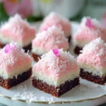Pink Coconut Snowball Cake Bars – Soft, Creamy & Beautiful Dessert Recipe First Image First Image