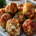 Rotel Cream Cheese Sausage Balls First Image First Image