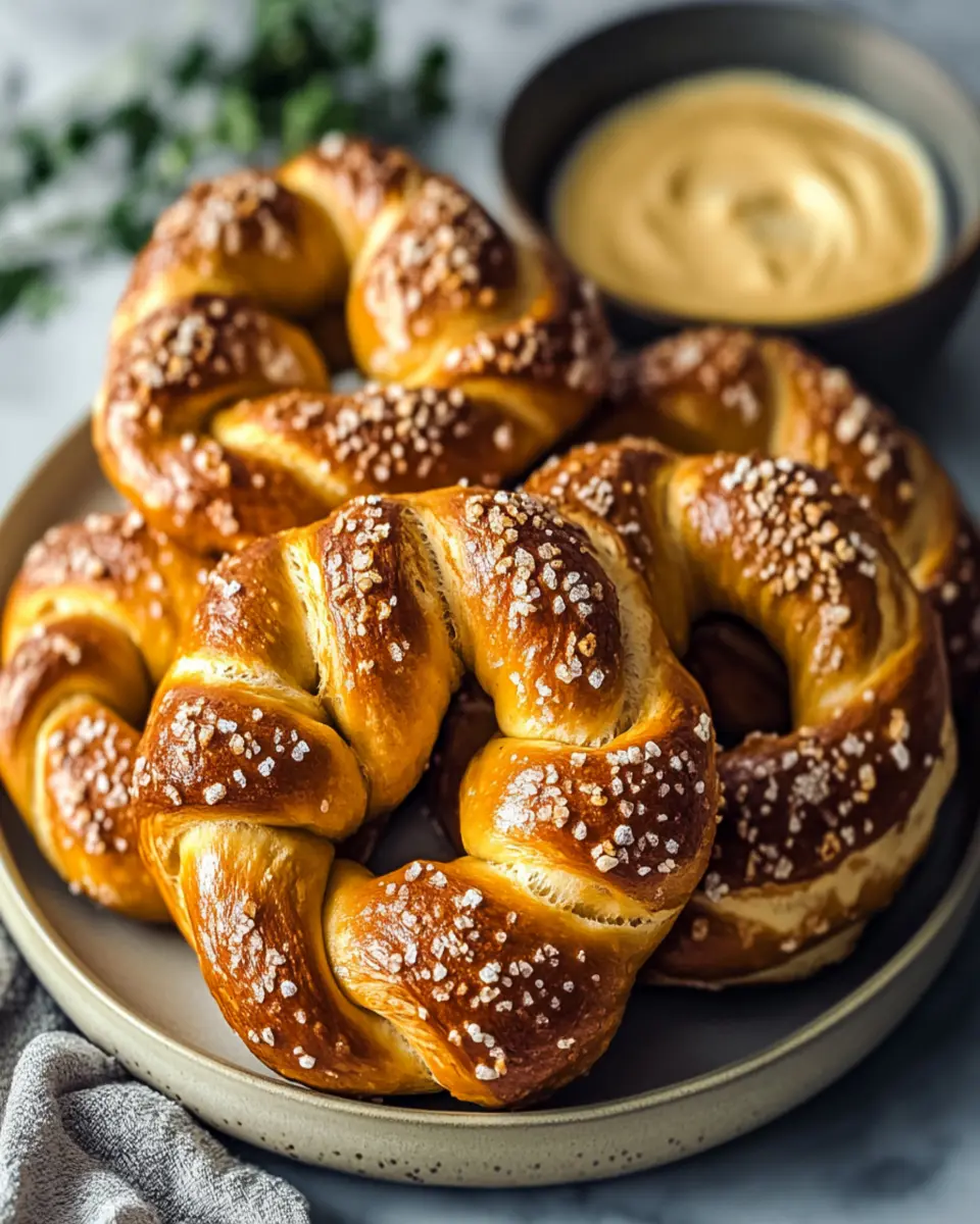 Homemade Soft Pretzels — The Ultimate Recipe for Bakery-Style Perfection First Image First Image