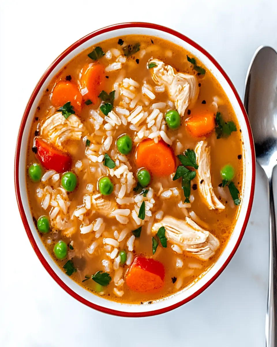 Chicken and Rice Soup Recipe First Image First Image