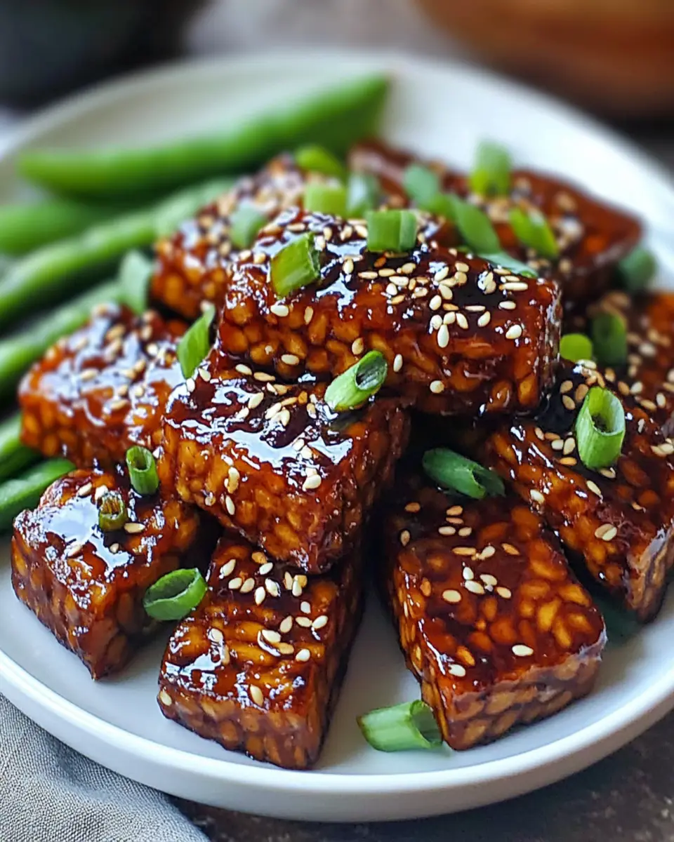 Irresistible Balsamic Miso Glazed Tempeh Recipe Delight First Image First Image