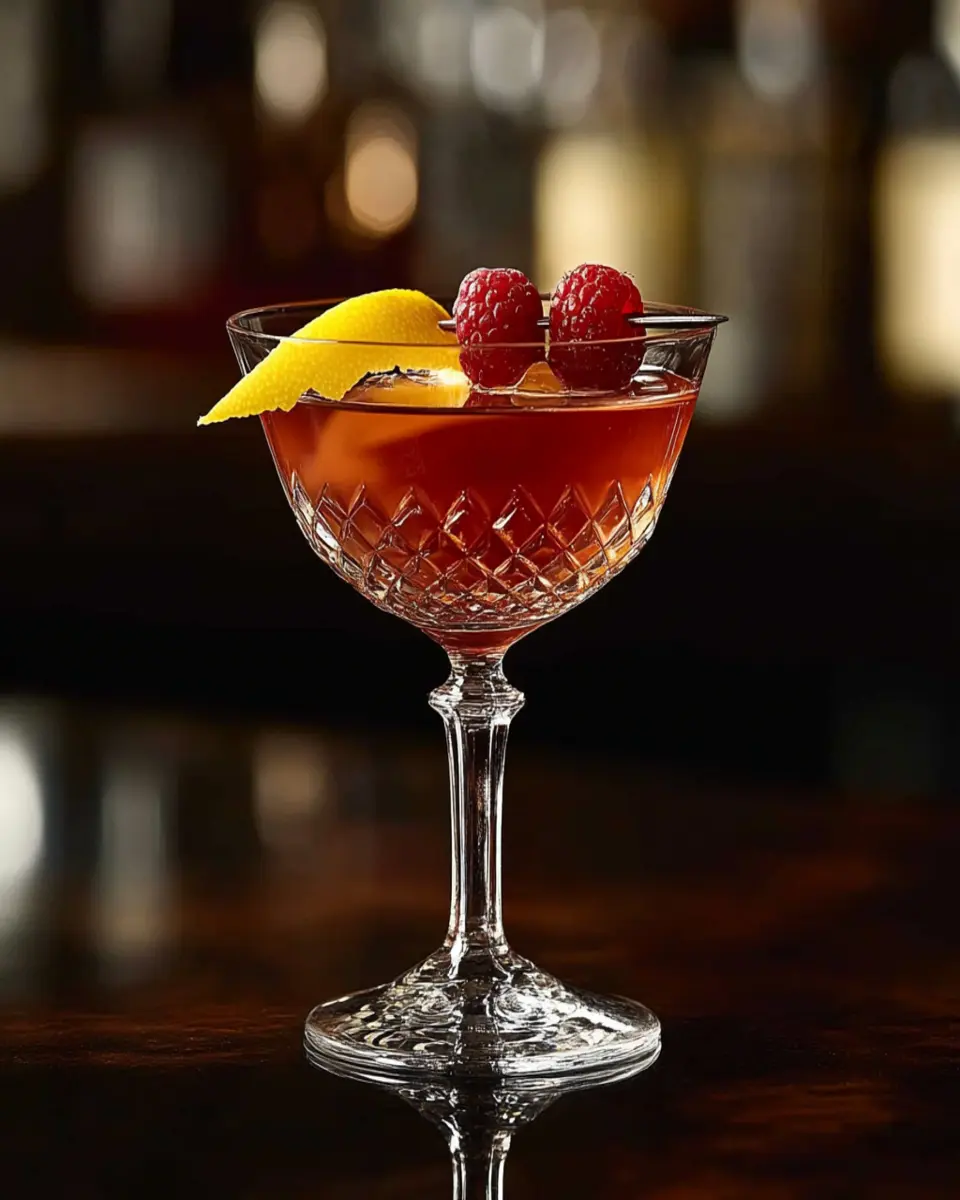 Chambord Sidecar: A Sophisticated Cocktail First Image First Image
