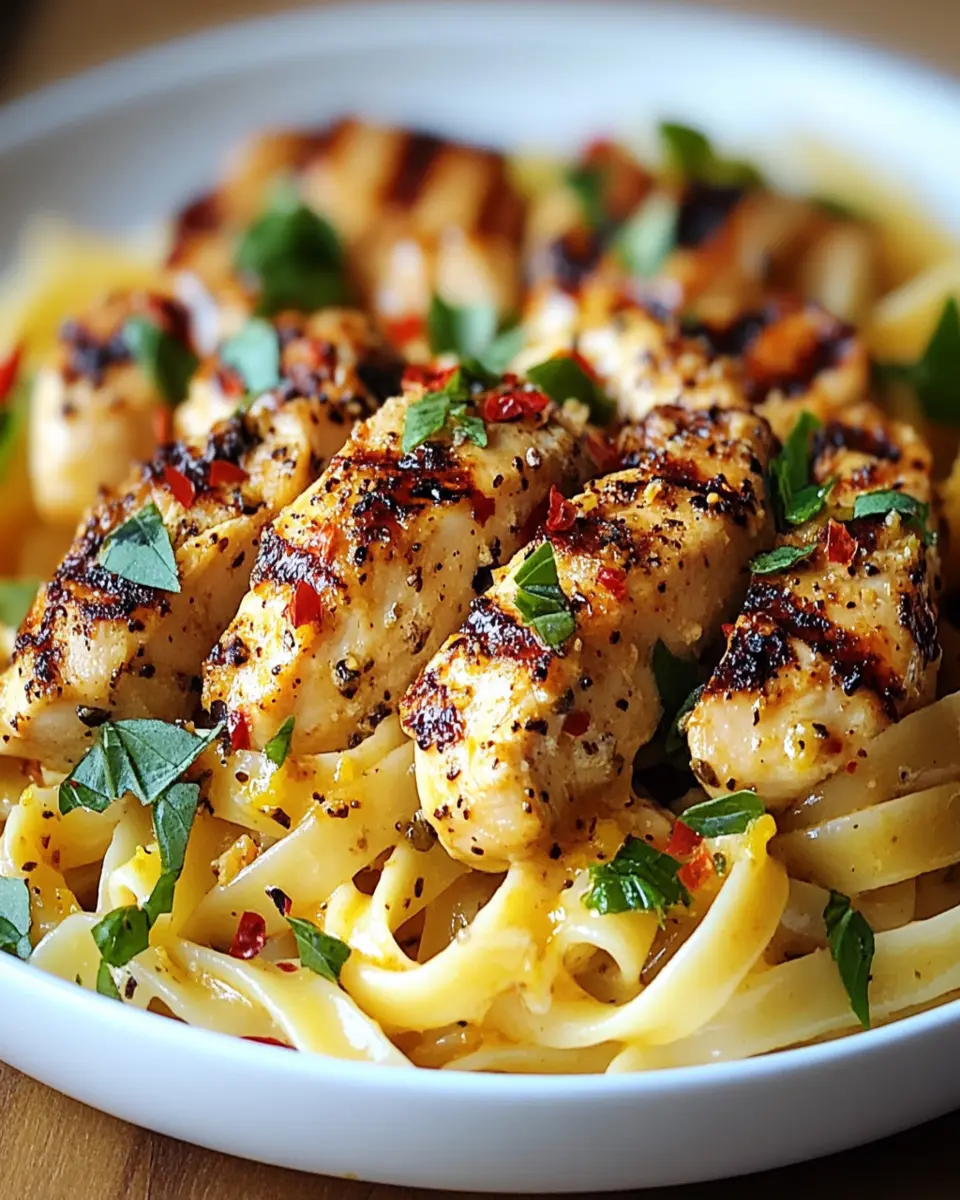 Irresistible Honey Pepper Pasta with Chicken Recipe First Image First Image