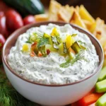 Spicy Dill Pickle Dip First Image First Image