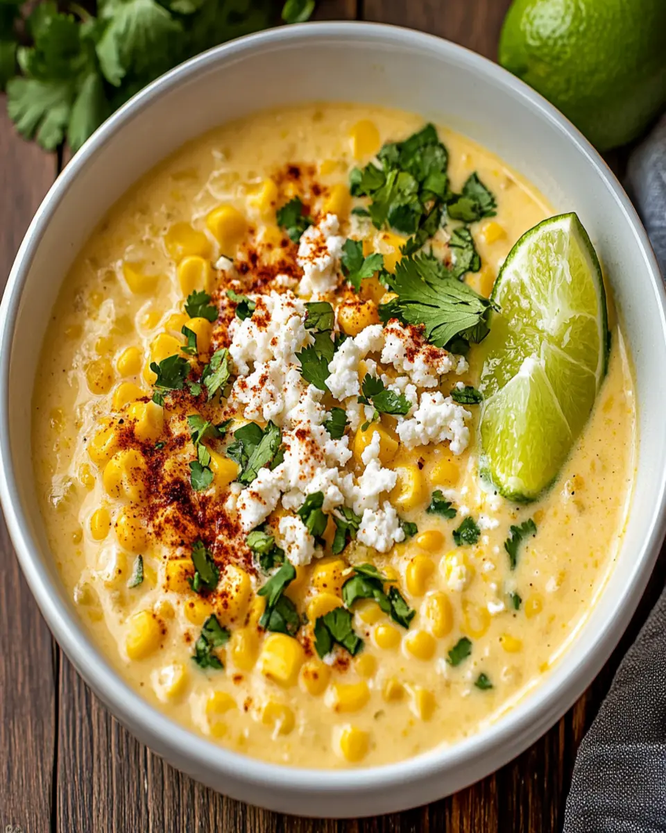 Mexican Street Corn Soup First Image First Image