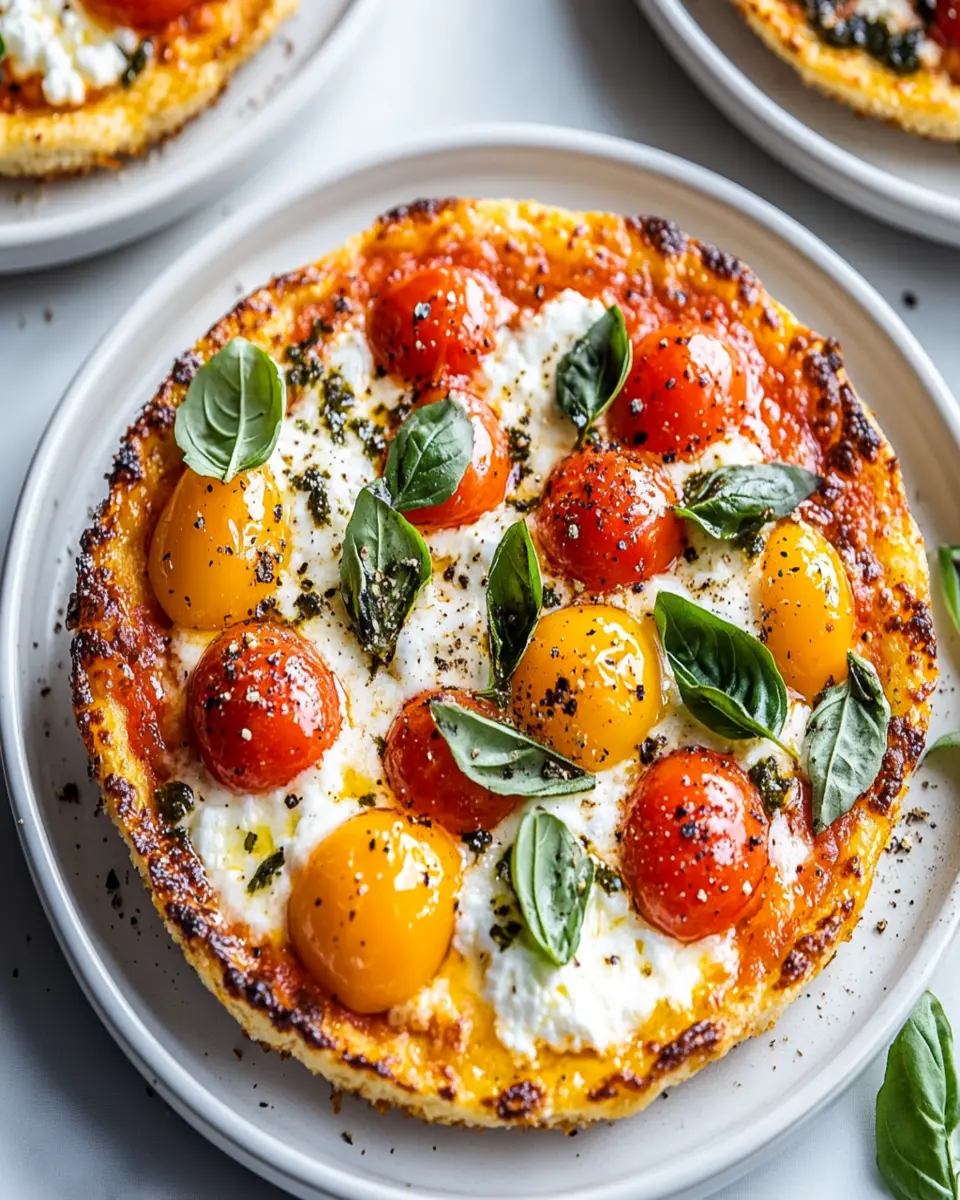 Air Fryer Cottage Cheese Pizza Bowls First Image First Image