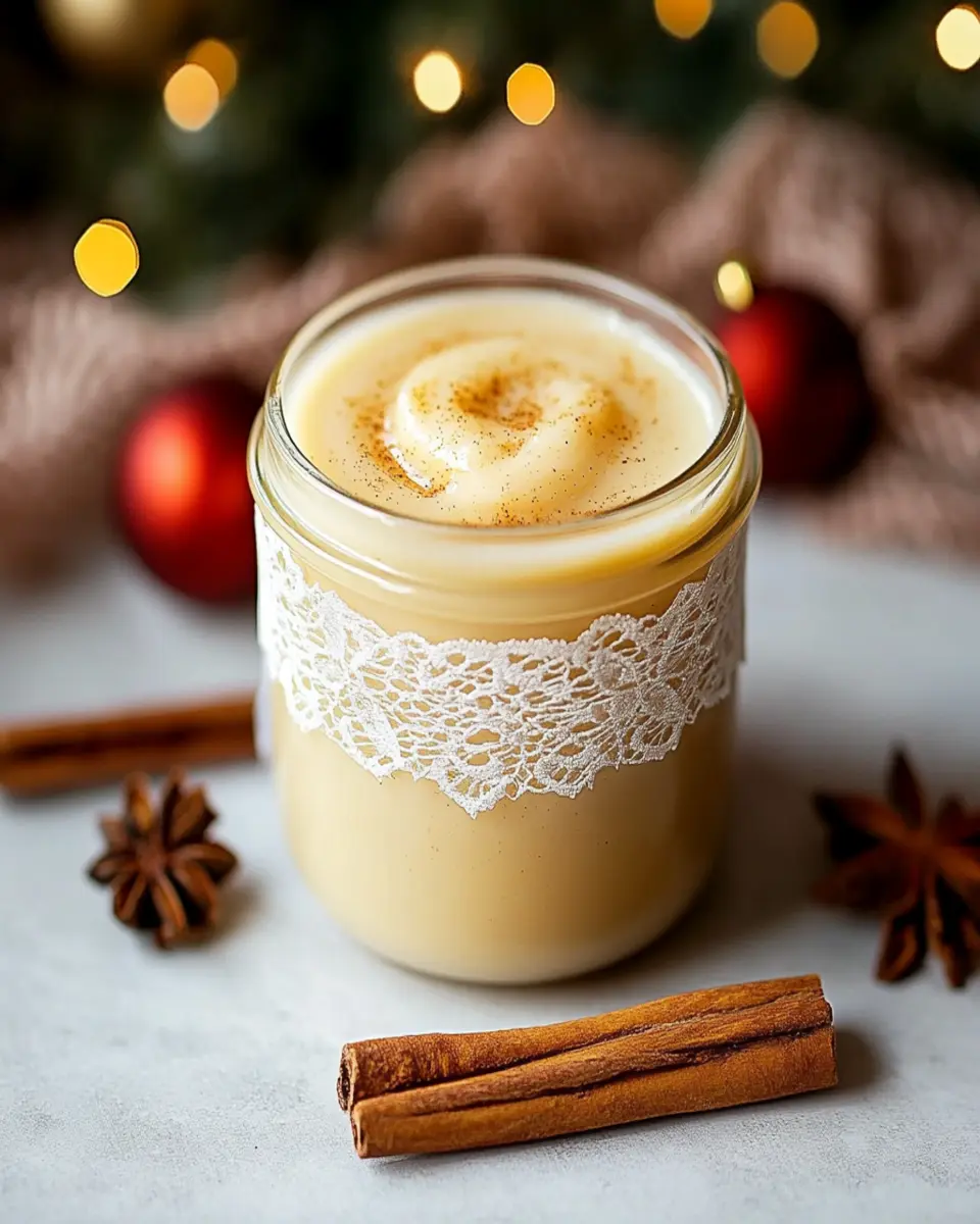 Homemade Eggnog Jam First Image First Image