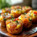 Irresistible Mini Breakfast Omelets with Tater Tot Crust First Image First Image