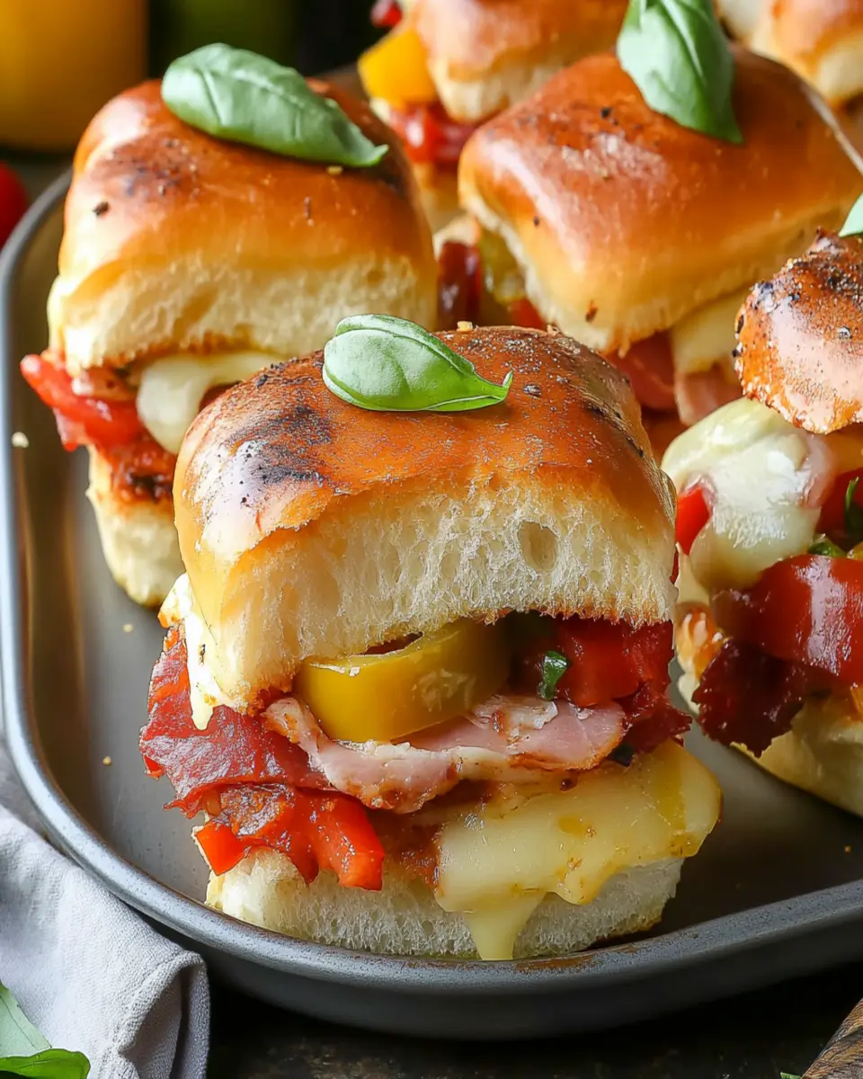 Hot Italian Sliders First Image First Image