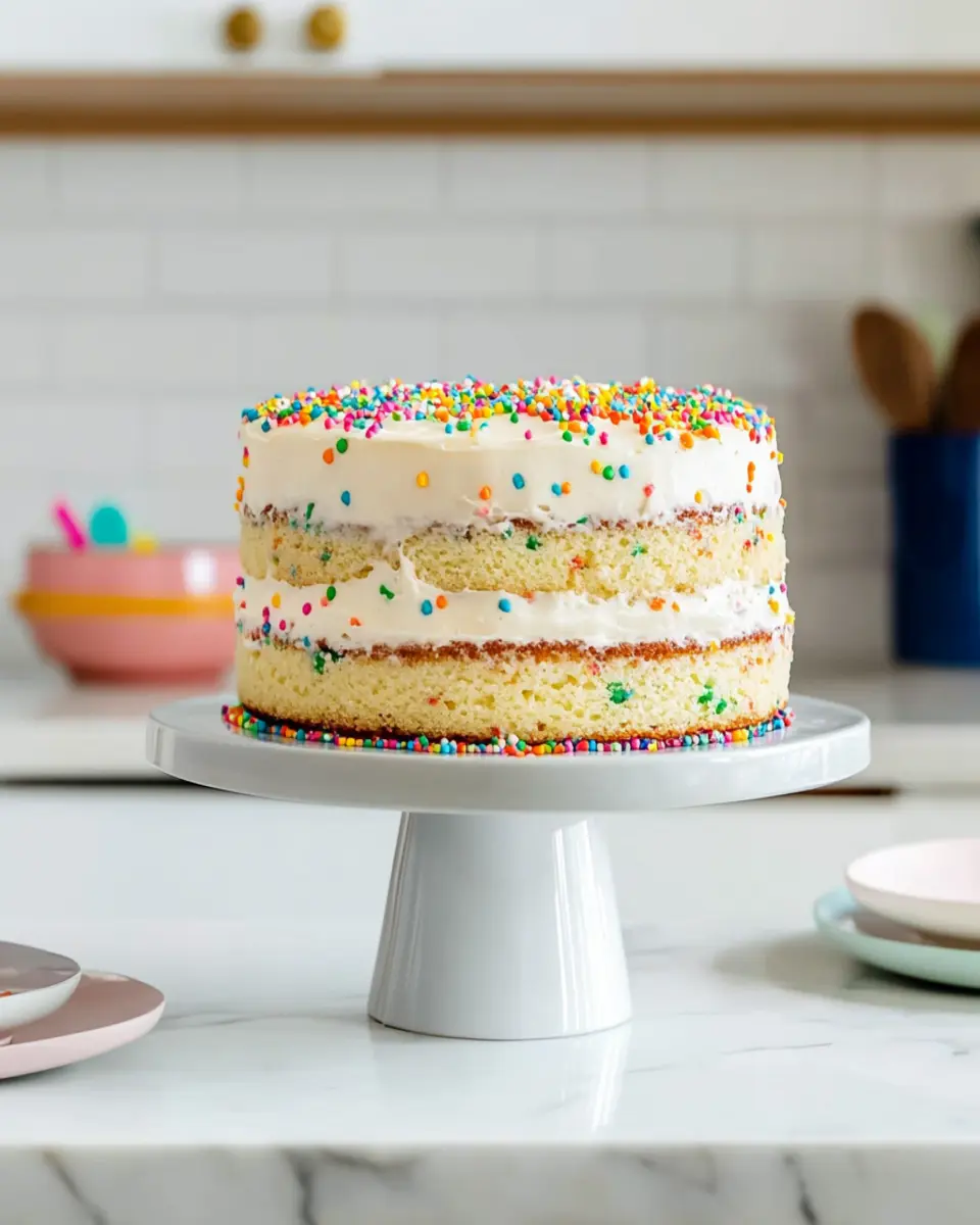 Easy Funfetti Cake First Image First Image