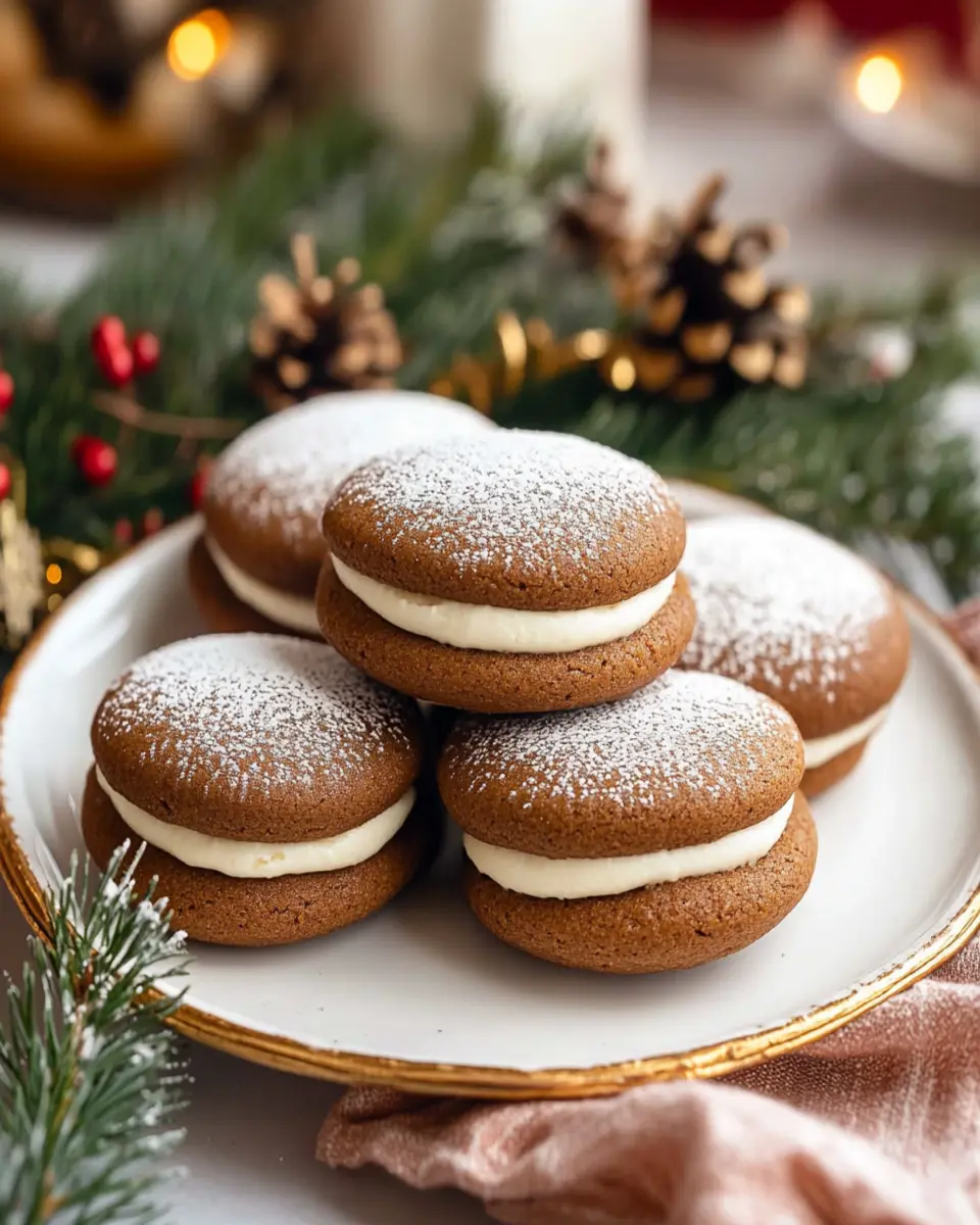 Gingerbread Whoopie Pies First Image First Image