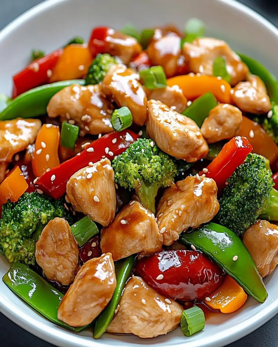 Easy Weeknight Chicken Stir Fry: Quick & Delicious Recipe First Image First Image