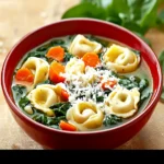 Spinach Tortellini Soup Recipe First Image First Image