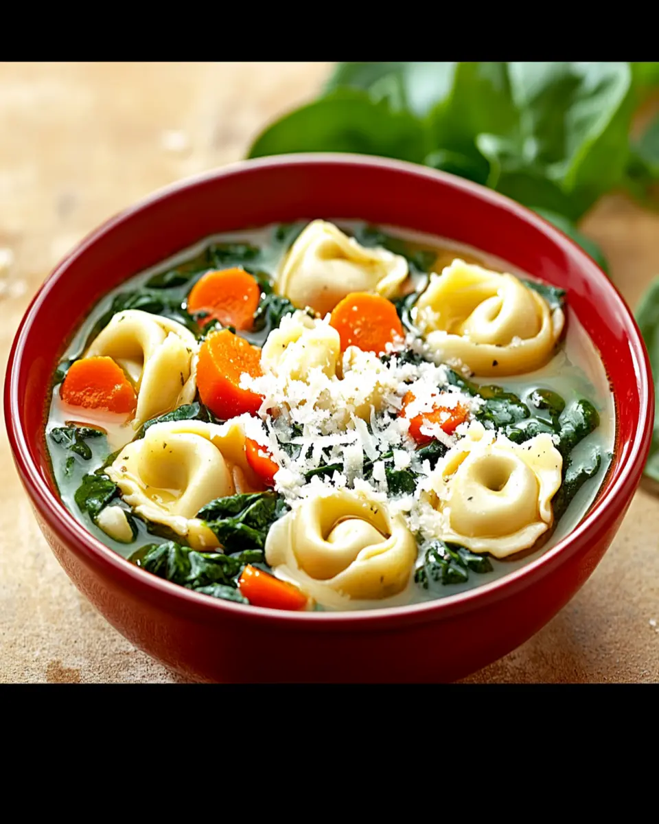 Spinach Tortellini Soup Recipe First Image First Image