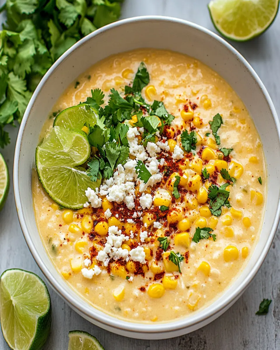 Mexican Street Corn Soup First Image First Image