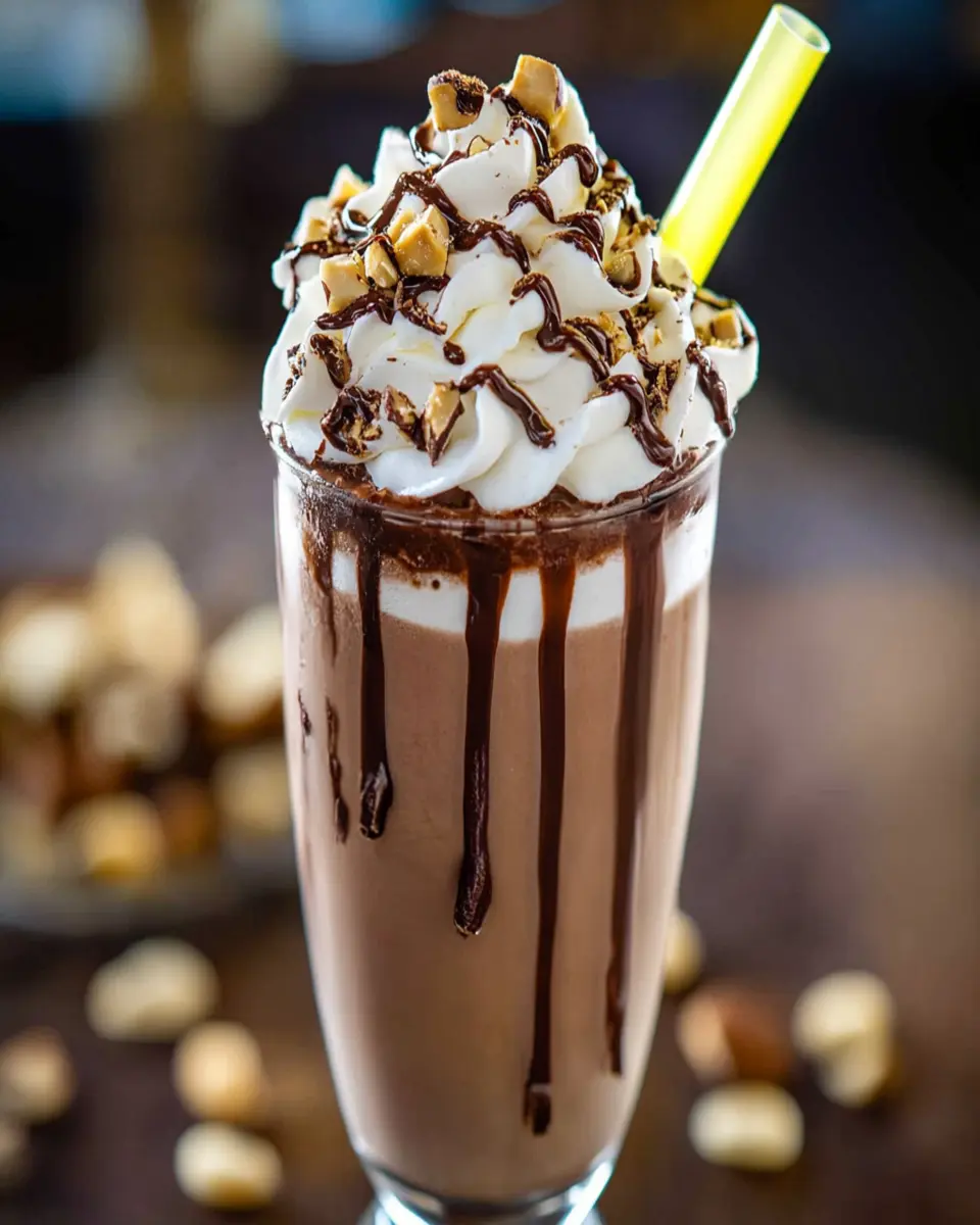Cafe-Style Nutella Milkshake First Image First Image