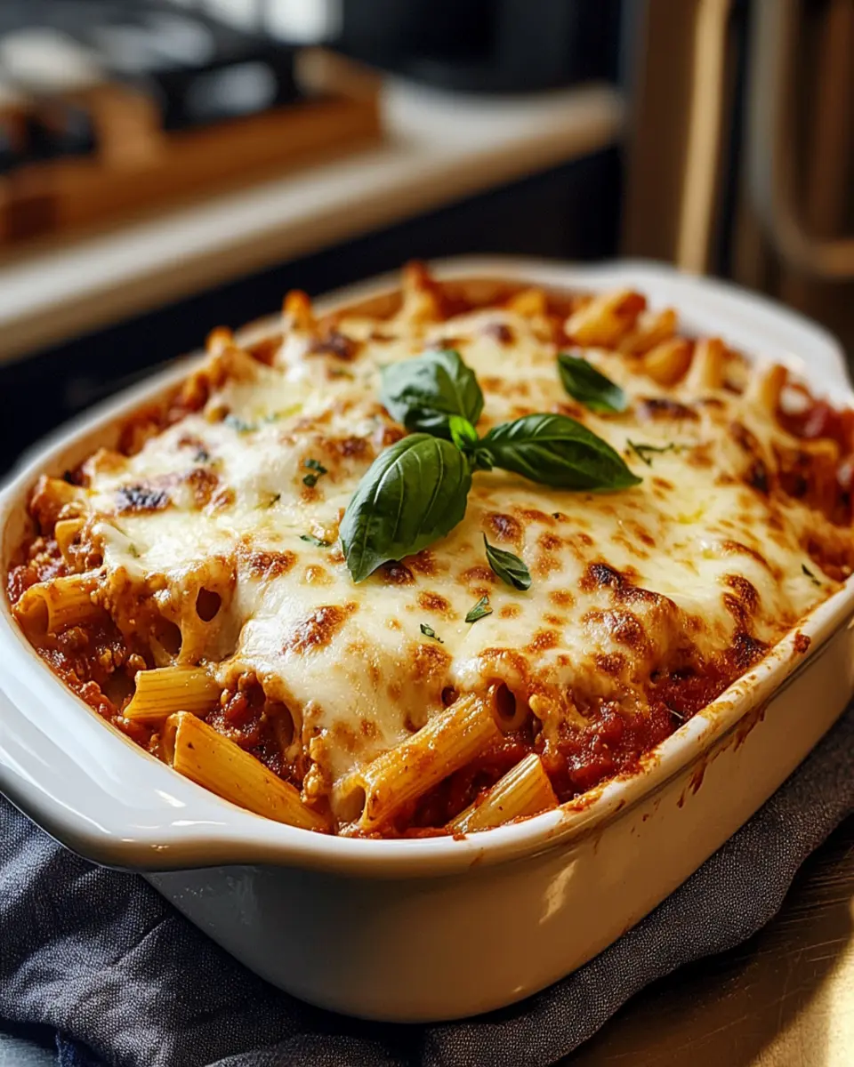 Irresistible Baked Ziti: A Cheesy Comfort Food Delight First Image First Image