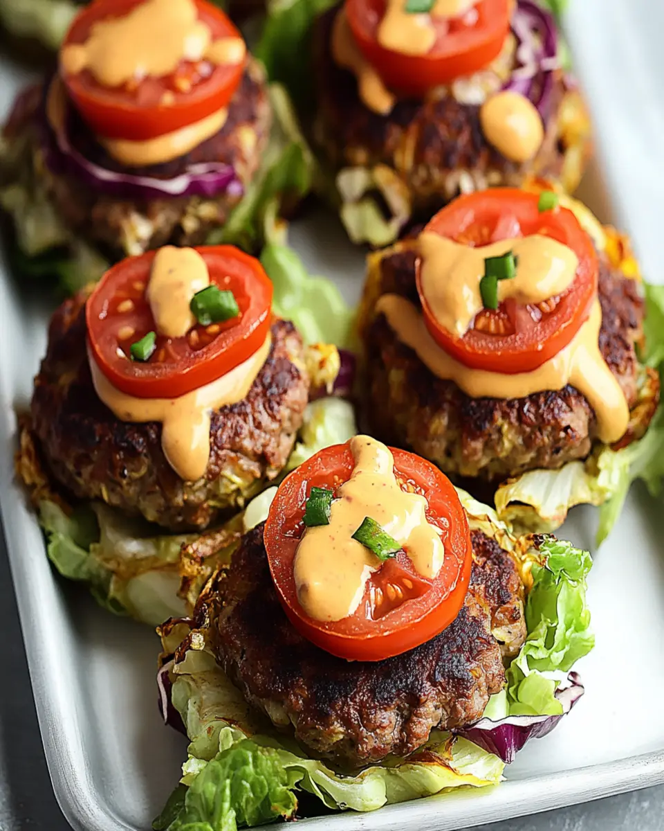 Sheet Pan Cabbage Burgers First Image First Image