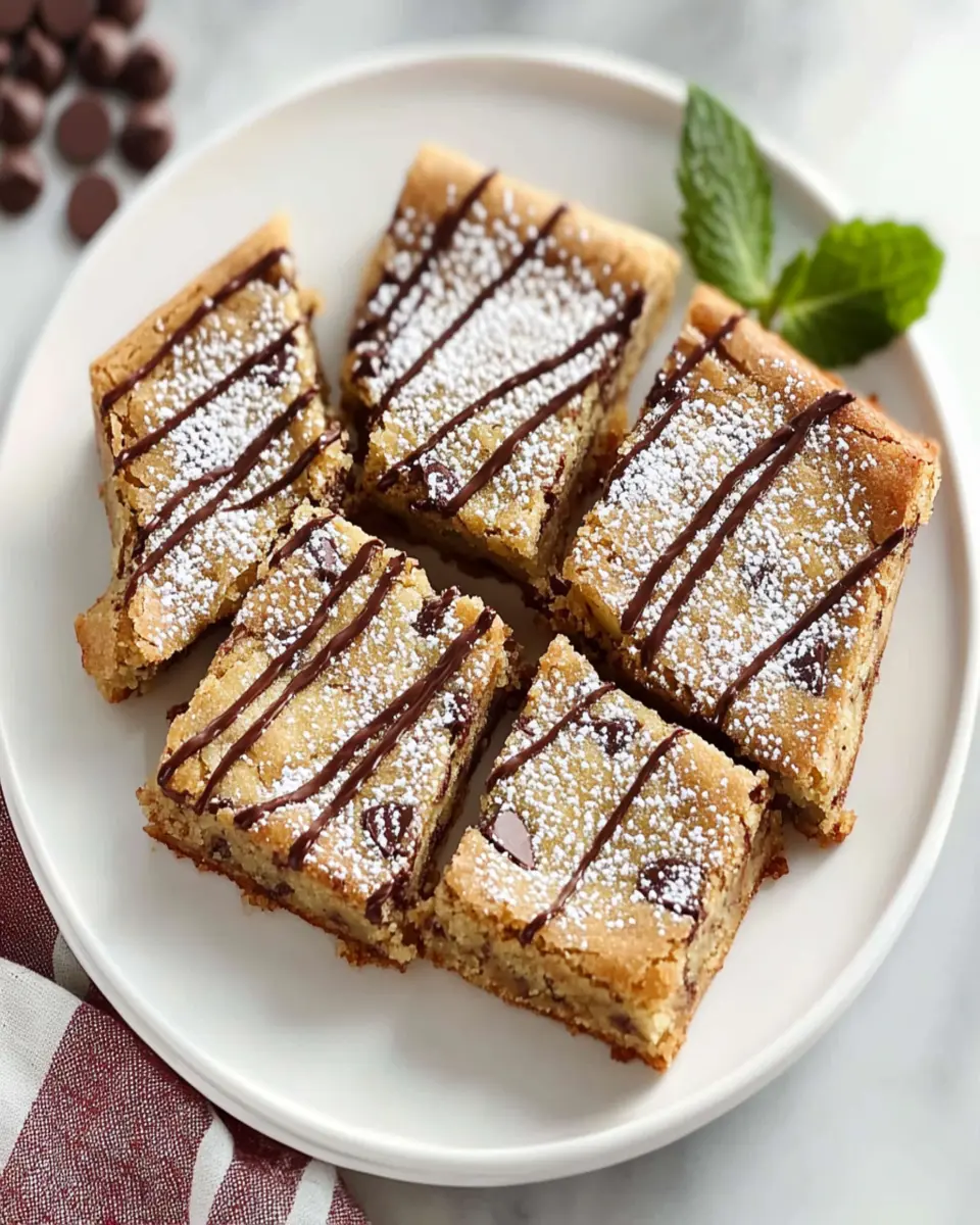 Favorite Banana Blondies First Image First Image