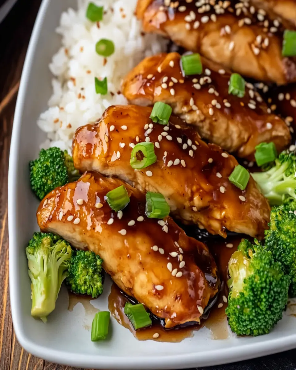 Baked Teriyaki Chicken First Image First Image