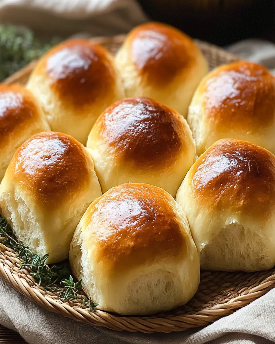 Irresistible Homemade Dinner Rolls: Soft & Buttery Bliss First Image First Image