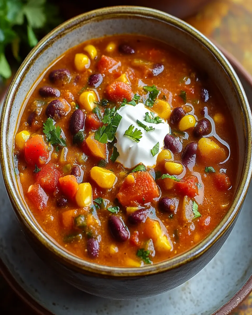 Vegetarian Pumpkin Chili First Image First Image