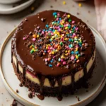 Cosmic Brownie Cheesecake First Image First Image